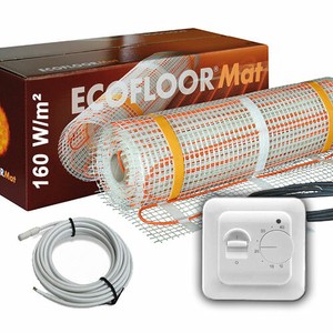 500 Watt Premium Fussbodenheizung Elektrisch Fliese Bad Heizmatte 2 5 Qm Ebay