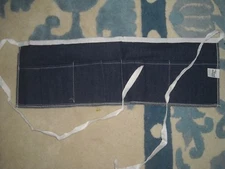 1 Ansell Edmont 4 pocket denim waist apron nail apron work apron 24" x 8" NOS