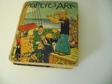 Vintage Rare 1936 POPEYE’S ARK  Big Little Book, Pub. Saalfield  HC