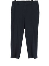 Uniqlo Women's Suit Trousers W 27 in Blue Cotton
