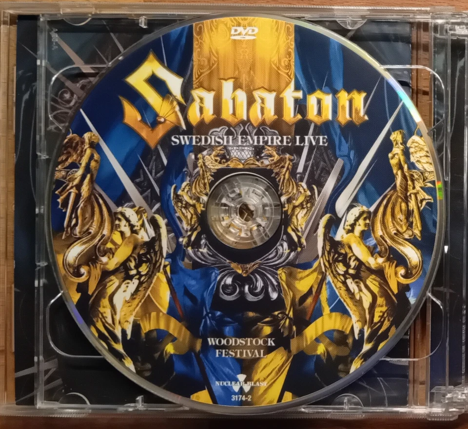Sabaton – Swedish Empire Live- CD + DVD - Import USA - Bild 4 von 4