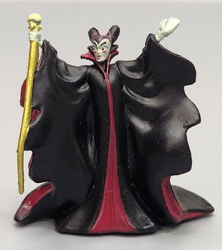 Disney Miniature Maleficent Figure 1.5 in Plastic