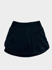 Black Nike Dri-Fit Athletic Gym Golf Skirt Skort Women's Size S Small