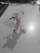 Baublebar Disney Mickey Mouse Bag Charm Iridescent White NEW Without Box