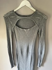 💫 Gently Barely Worn Ribbed Stretchy GUESS Sweater Dress Size S