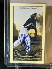 2011 Upper Deck Goodwin Champions Yordano Ventura Rookie On Card Auto #228 RC. rookie card picture
