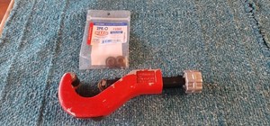 Used Reed Pipe Cutter Model TC16Q Erie, PA USA! Grind Mark + 2 New Cutter Wheels