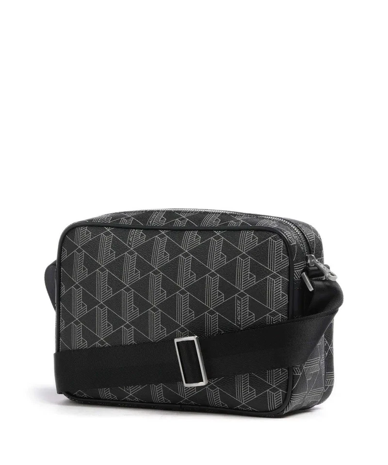Lacoste The Blend Crossbody Bag - Black & Grey Colors - New Model - Image 2 of 4