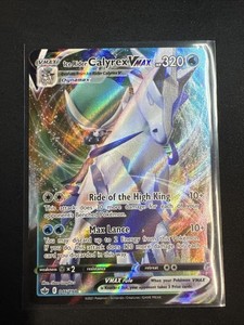pokemon card calyrex vmax price Ice Rider Calyrex VMax 46/198: Chilling Reign Pokemon TCG Near Mint