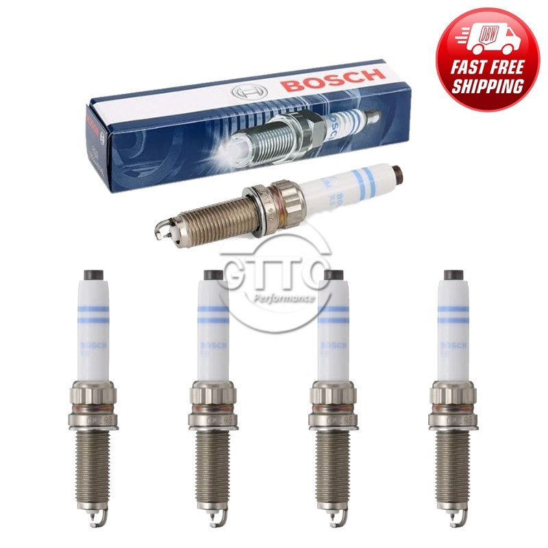 Genuine BOSCH Double Platinum Spark Plug 4PCS for 230i 330i 430i 530e X1 X2 X3
