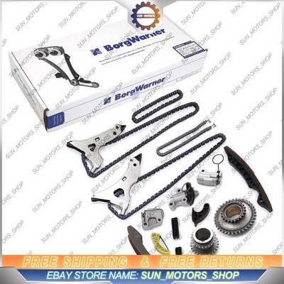 15pcs Timing Chain Tensioner Rail Kit For Mercedes-Benz W222 W205 M276 3.5 3.0T