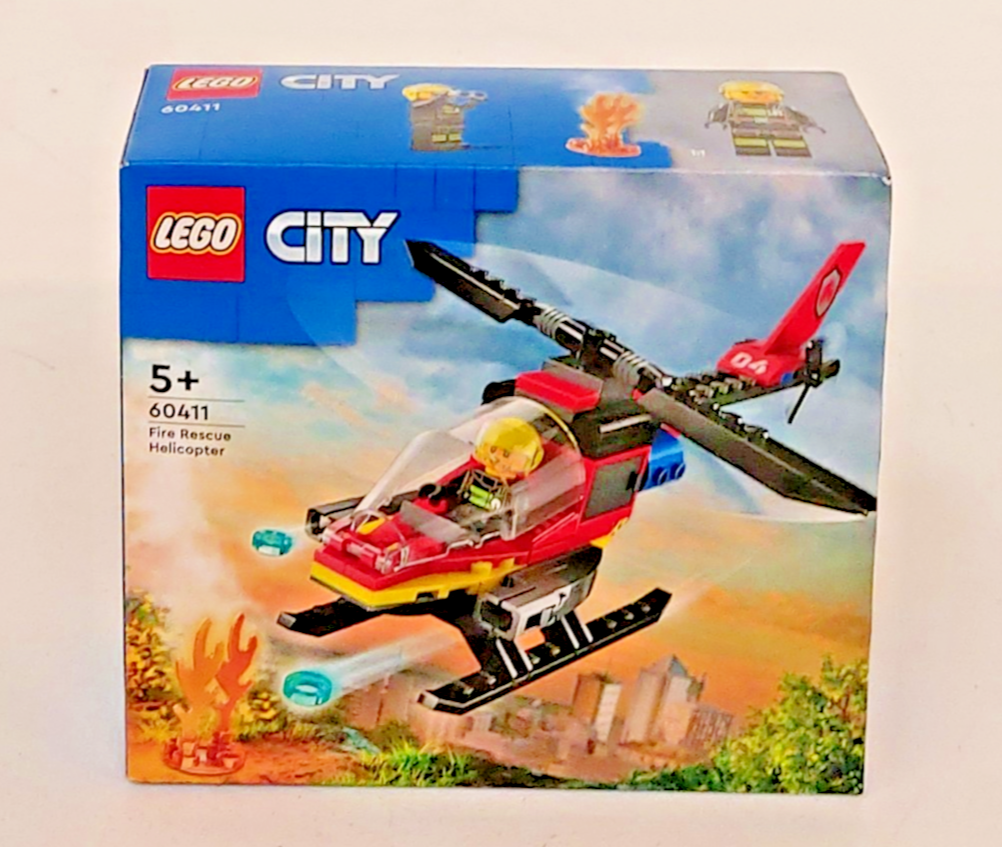 LEGO City 60411 Fire Rescue Helicopter  BOXED/SEALED/UNUSED