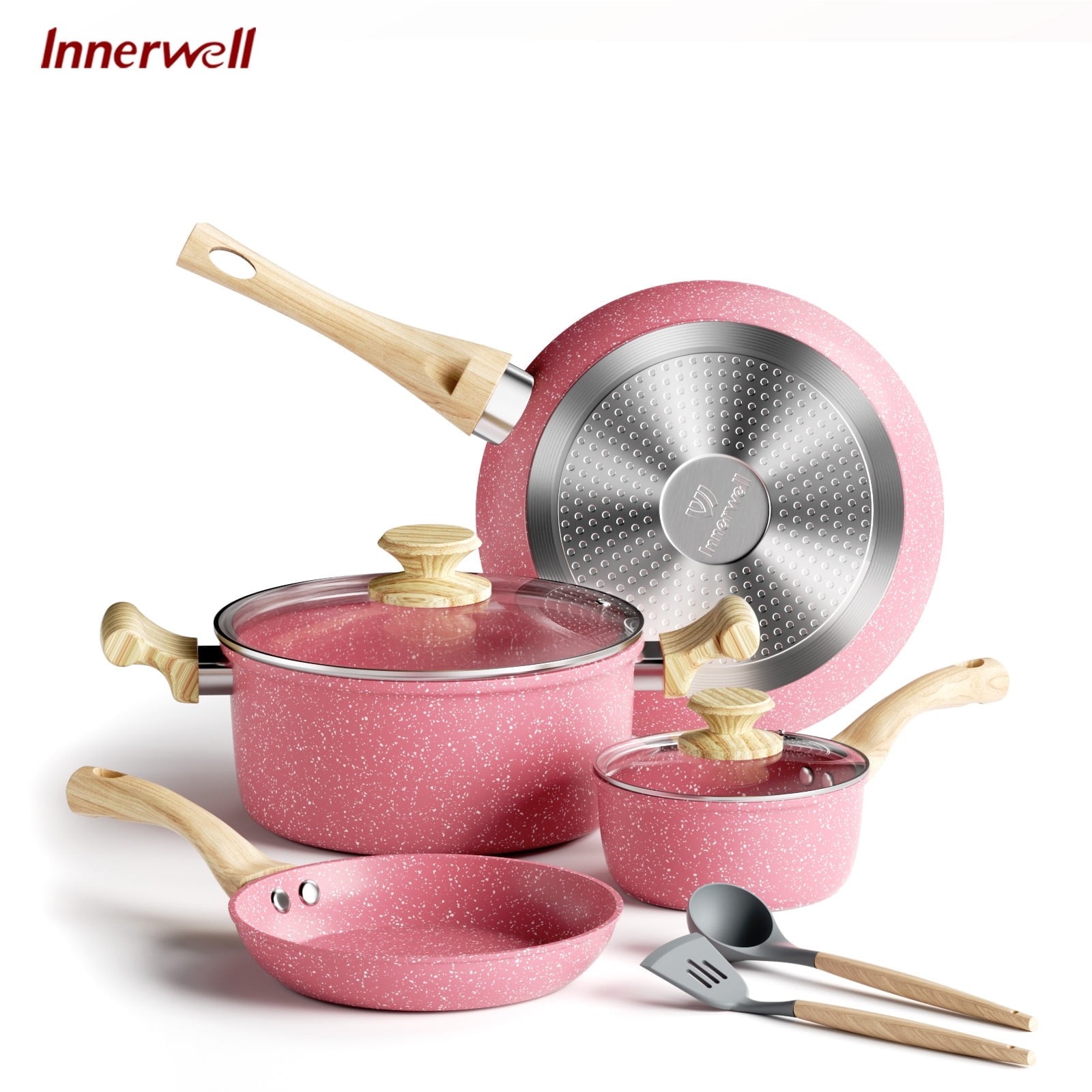 Innerwell Frying Pan Set Nonstick Cookware Set Frying Pans and Skillets 8 95 9390₽