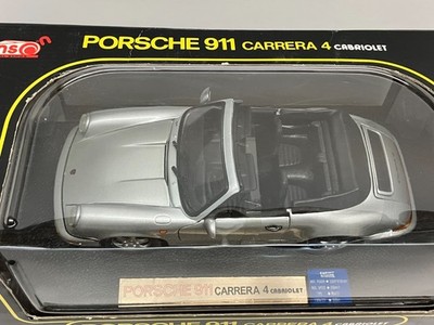 1:18 Anson Metal Series PORSCHE 911 CARRERA 4 Cabriolet die-cast