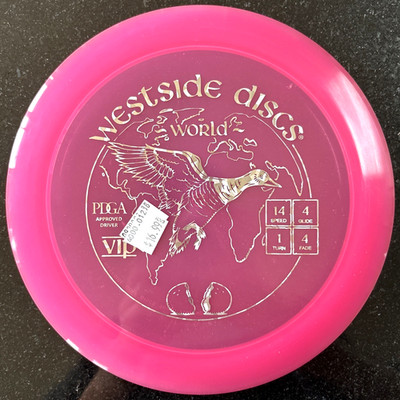 Westside Discs VIP World OLD RUN Pink Made In Finland 176g Scaled New