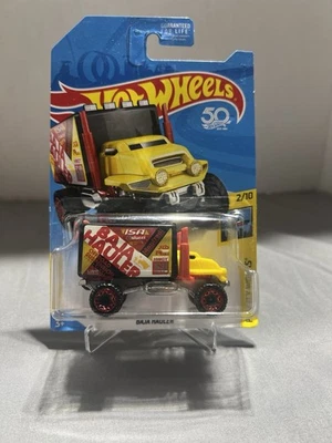 Hot Wheels 2018 Kmart Exclusive Baja Hauler Yellow - Image 1 of 4