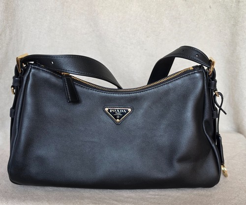 Prada Aimee Medium in Classic Soft Calfskin  Flawless Near-pristine Condition
