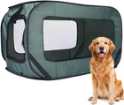 36 Inch Foldable Dog Kennel for Large Dogs, Portable Waterproof Pop-Up Pet Crate