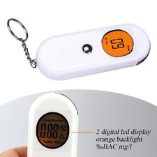 Breathalyzer with Key Ring Holder for Easy Accessibility and Transportability