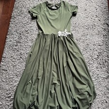 Weissman Dancewear Dance Costume Lyrical/Contemporary, green, Small Adult - EUC 
