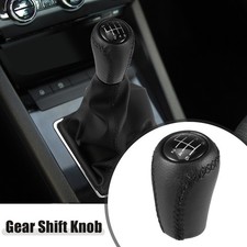 Black 6 Speed Manual Gear Shift Knob Stick Shifter For Mazda 3 Bk Bl 2003-2013 Black 6 Speed Manual Gear Shift Knob Stick Shifter For Mazda 3 Bk Bl 2003-2013