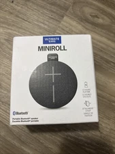 Ultimate Ears MINIROLL Ultra-Portable Waterproof Bluetooth Speaker - New Sealed 