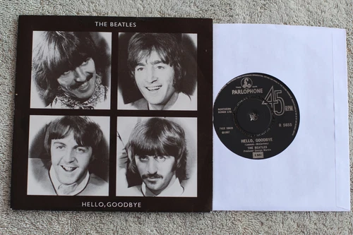 The Beatles  - Hello, Goodbye/I Am The Walrus -  UK Picture Sleeve PS 7"