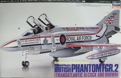 Hasegawa 1/48 British Phantom FGR.2 [Transatlantic Alcock and Brown] CH9 NOS