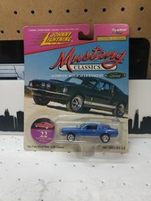 Johnny Lightning 1967 Ford Mustang Shelby GT 350 Mustang Classics Series In Blue