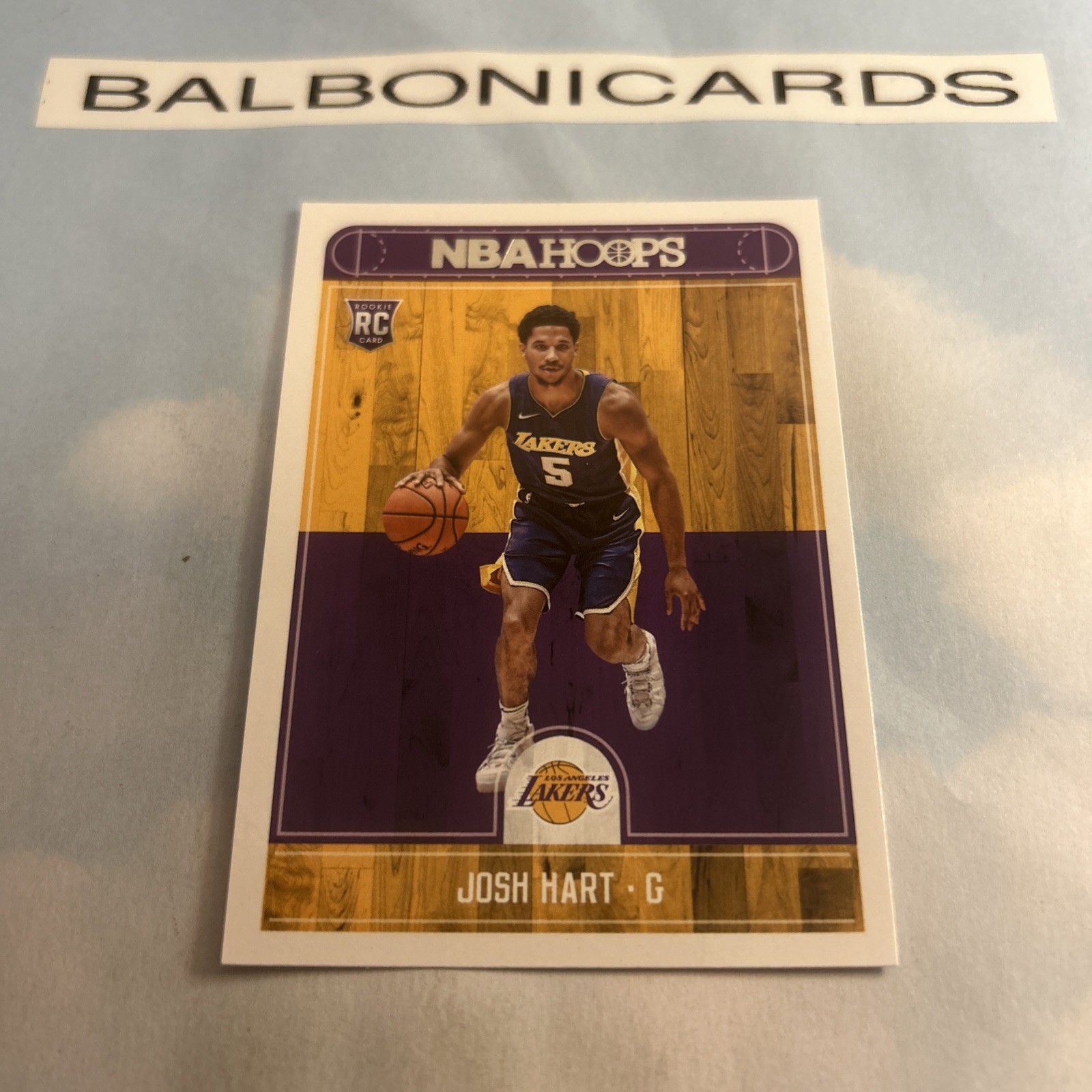 2017-18 Panini NBA Hoops - Josh Hart #280 (RC) Rookie Lakers NM+ Free Shipping!