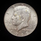 40% Silver 1968 Kennedy Half Dollar - 06-64