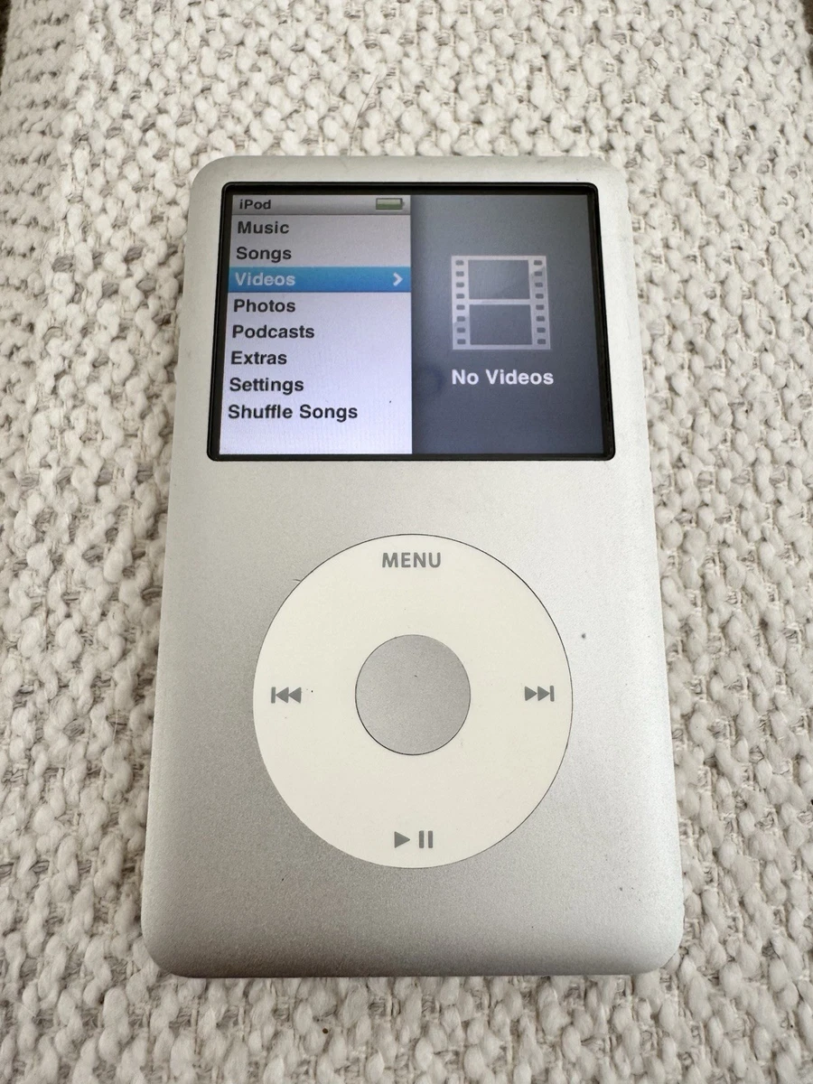 Apple iPod Classic 7. Génération Argent Gris 160GB Utilisé #7445 Neuf