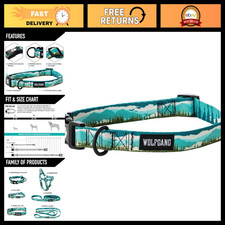 Adjustable Heavy Duty Dog Collar with Quick Release Buckle for Walking Trainin