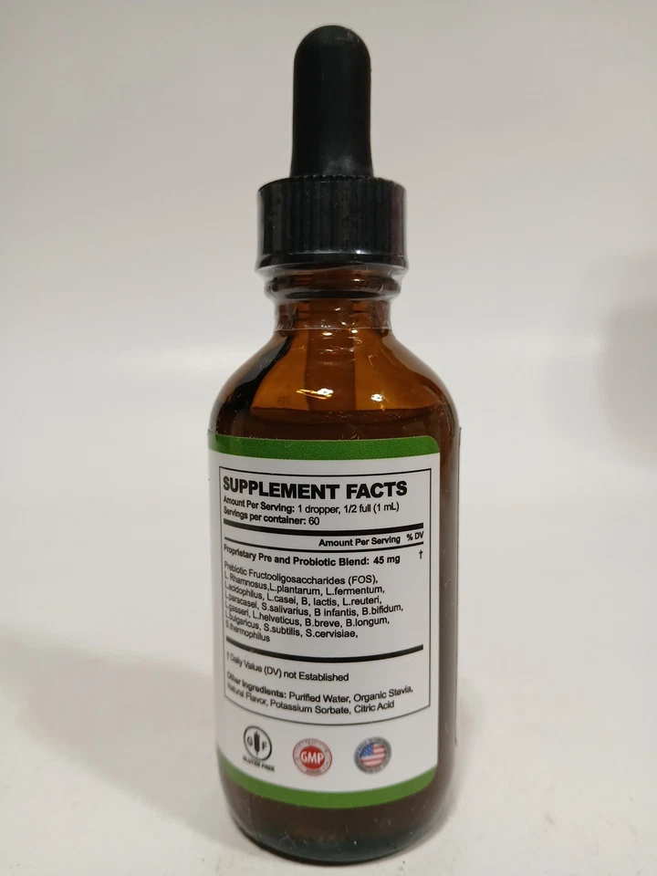 Пробиотики Ultra6 Nutrition для женщин мужчин и детей — 20 штаммов жидких пробиотов... - Изображение 2 из 4