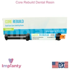 Core Rebuild Dental Resin Automix Dual Cure Universal Tooth  A2 Shade 9g