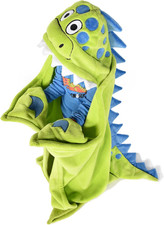 Wearable Hooded Blanket for Kids, Animal Hooded Blanket Dinosaur