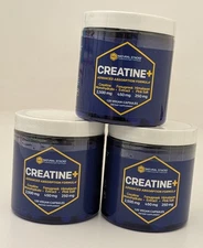 3 Natural Stacks Creatine + 3 x 120 Capsules exp. 1/2027