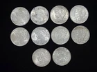 Group of 10 Peace Silver Dollars Mixed Conditions Lot #8 NICE!