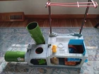 Vintage Teenage Mutant Ninja Turtles Sewer Lair Playset 1989 Near Complete TMNT