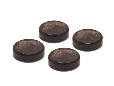 Japan NEU OYAIDE INS-SQ Rauchquarz Naturstein Isolator (4 Stück Set)