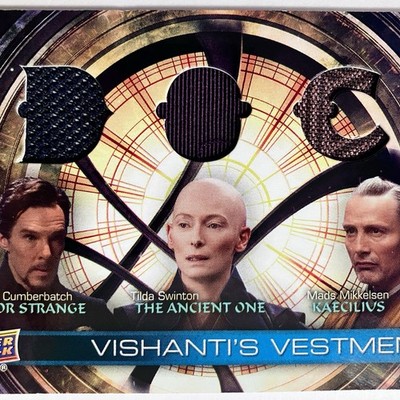 Marvel s DOCTOR STRANGE Costume Card / CUMBERBATCH, Tilda Swinton, MIKKELSEN
