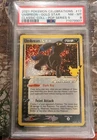2021 Pokemon Celebrations Umbreon Gold Star #17 PSA 8 Near Mint Holo Rare 25th