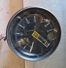 Stewart Warner Stage Iii 9 K Tachometer Vintage Patina Original Oe Sw890 2 38