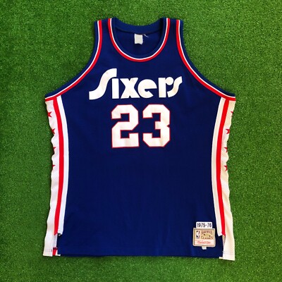 ウェア Mitchell & Ness NBA 76ERS M 1975 Joe Jelly Bean Bryant Philadelphia 76ers Mitchell & Ness NBA