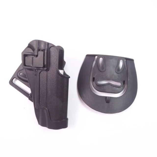 Tactical Concealment Belt Waist Right Hand Paddle Pistol Holster for Colt 1911 - Image 3 of 4