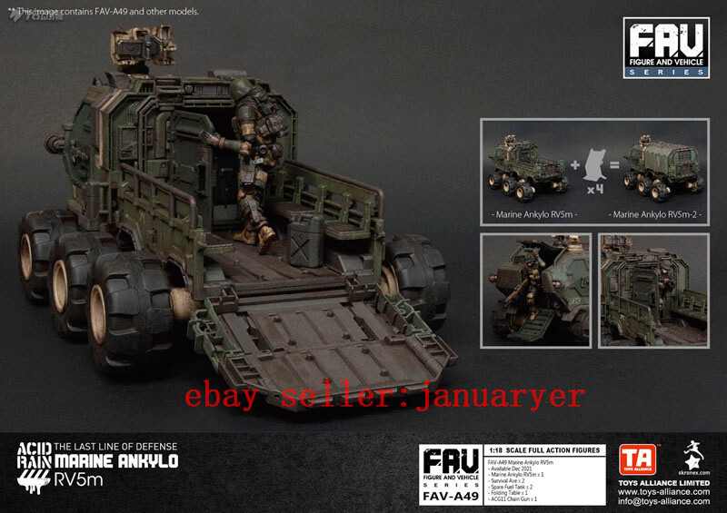 Ori Toy Fav-A49 1/18 Acid Rain World 303 Marine Corps Marine