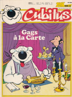 Zack Comic Box Nr 30 Cubitus Gags a la Carte Koralle Verlag