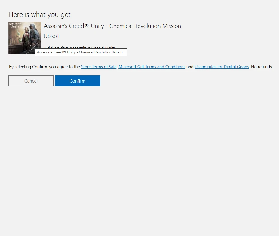 Assassin's Creed Unity with Chemical Revolution Mission DLC *Xbox One Game* - Image 2 of 2