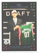 YI JIANLIAN  BUCKS RC  2007-08 TOPPS #116