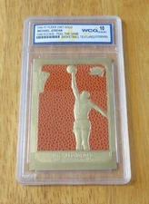 1996-97 Fleer 23KT Gold MICHAEL JORDAN '86 Rookie Card—WCG/10 GEM MINT!